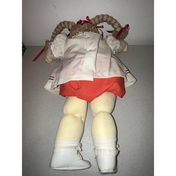 VINTAGE 1985 Signed Xavier Roberts The Little People Cabbage Patch Doll 22 USA - Picture 4 of 8